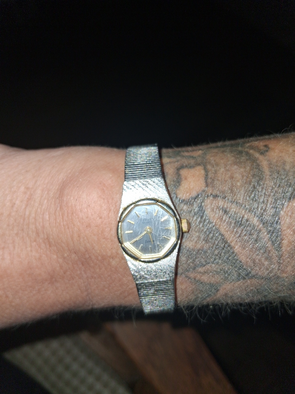 Citizen Ladies Two-Tone Silver and Gold Wristwatch